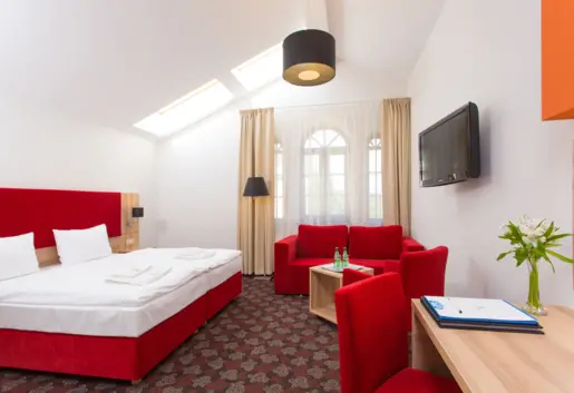 Pokój dwuosobowy z rozkładaną sofą (dla 3 osób)