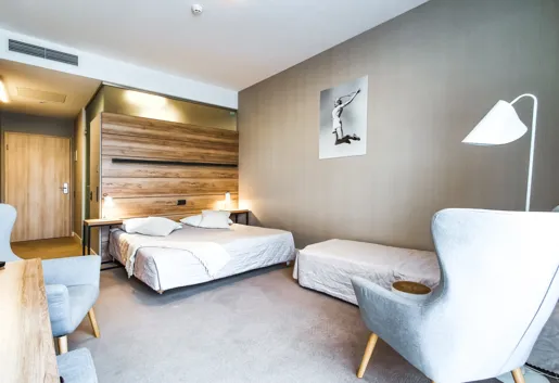 Pokój dwuosobowy z funkcją dostawki