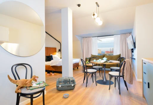 Studio z aneksem i 3 sypialniami - budynek Fabryka