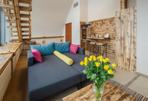 APTW - Apartament z częścią sypialnianą i dzienną/antresola