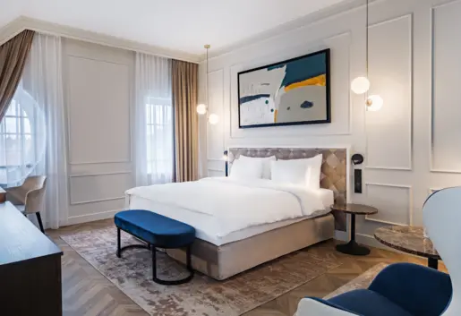 Apartament Junior z balkonem i widokiem na Stare Miasto