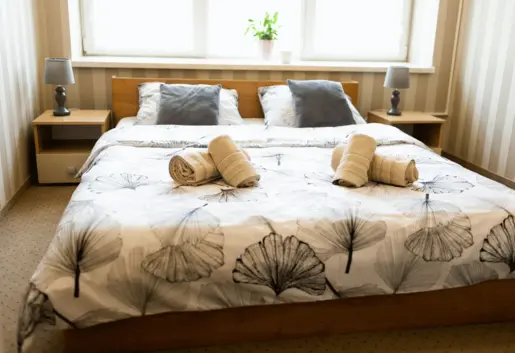 Pokój dwuosobowy z łóżkiem małżeńskim