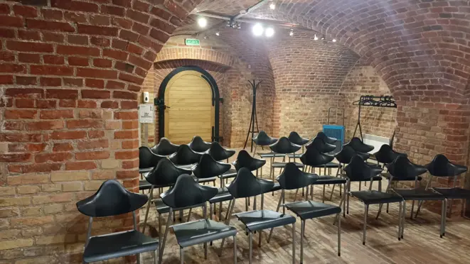 Hevelianum Gdańsk- sala Skłodowskiej-Curie