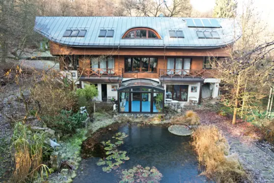 Przestrzeń Ekosamotnia w leśnym ogrodzie - zdjęcie 7