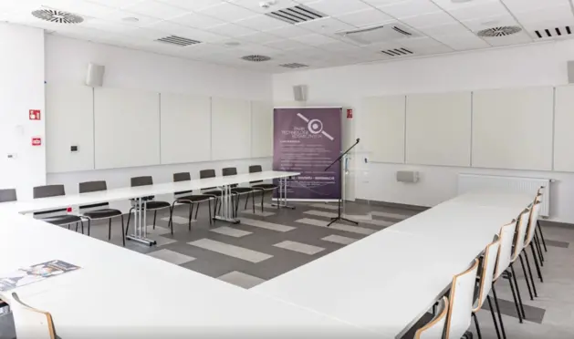 Park Technologii Kosmicznych B+R+I Zielona Góra sala konferencyjna