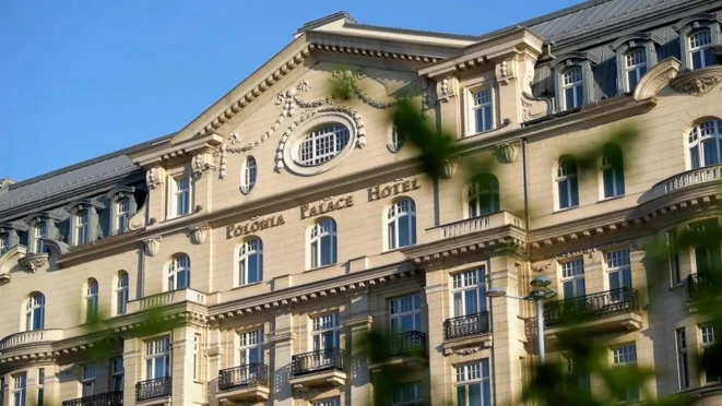 Hotel Polonia Palace fasada
