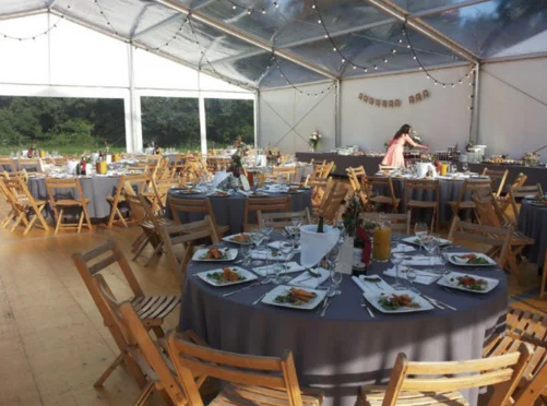 Centrum eventowe Barcinek Biskupice pawilon