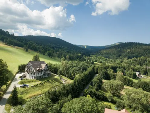 Willa pod Janowcem otoczenie