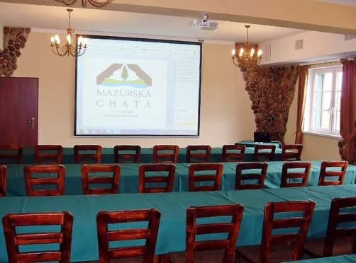 Sala szkoleniowo-konferencyjna, ustaw. kinowe