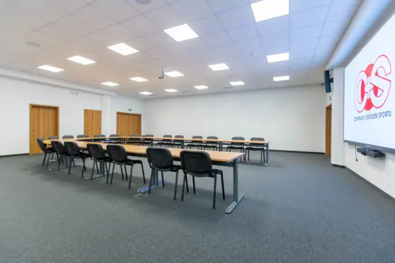 Sala konferencyjna B - ustawienie biznesowe U