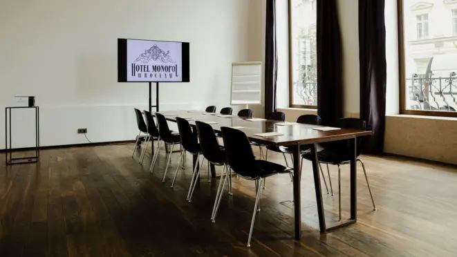 Hotel Monopol Wrocław sala szkoleniowa