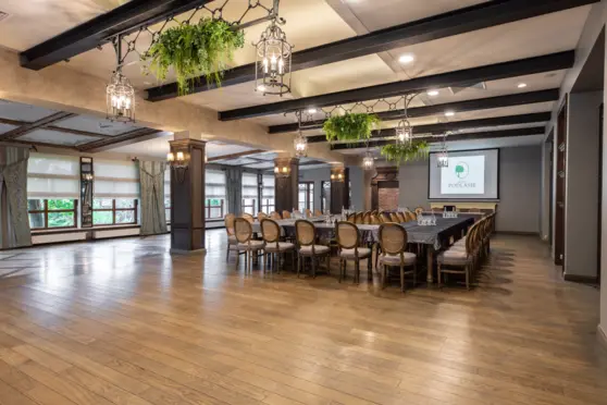 Sala Ogrodowa | ustawienie podkowa 30 osób