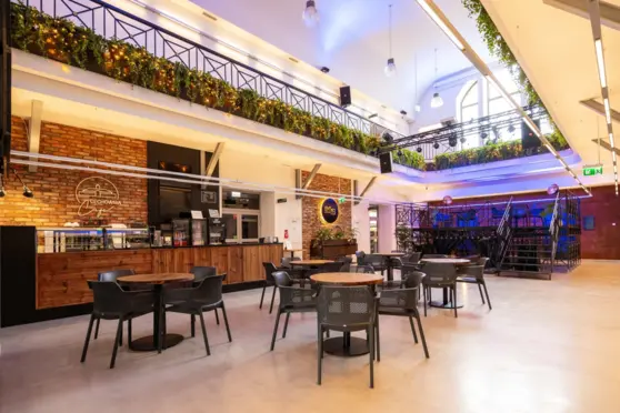 Gliwickie Centrum Naukowo-Technologiczne Cechownia Gliwice hol