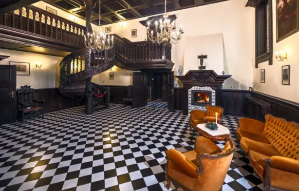 Pałac Kłanino wnętrza