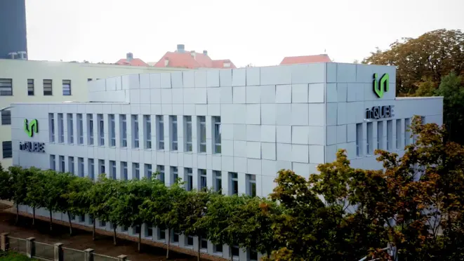 Budynek Uniwersyteckiego Inkubatora Przedsiębiorczości inQUBE