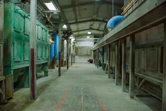 Młyn Hilberta Wnętrza młyna