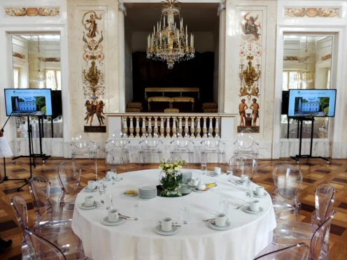 Lazienki Krolewskie - Pałac na Wyspie Warszawa konferencje
