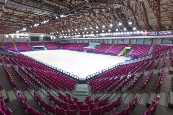 Płyta główna hali COS Torwar