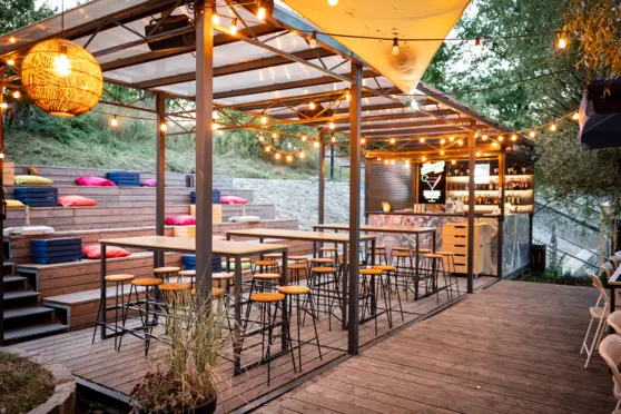 Ogródek na nabrzeżu