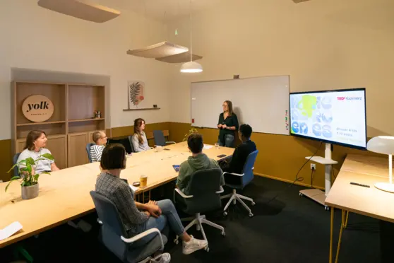 Yolk Coworking Kraków sala szkoleniowa