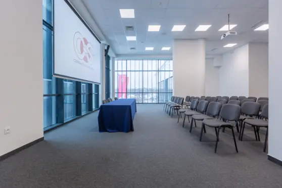 Sala konferencyjna A - ustawienie kinowe