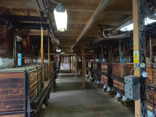 Młyn Hilberta Wnętrza młyna