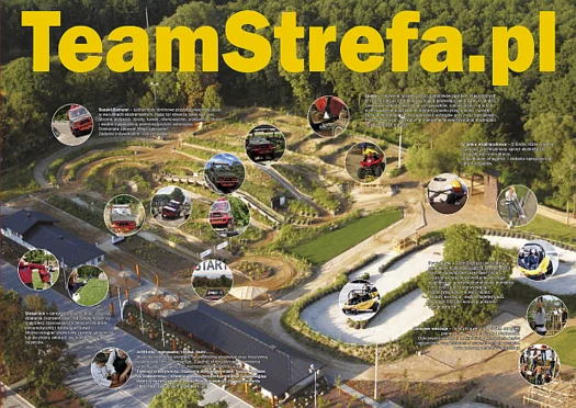 TeamStrefa - miasteczko Integracyjne w Posiadłości Zbiroża