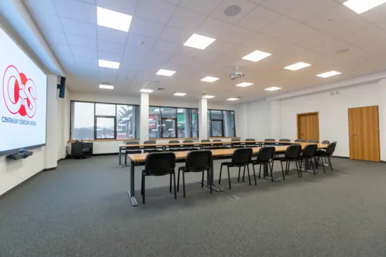 Sala konferencyjna B - ustawienie biznesowe U