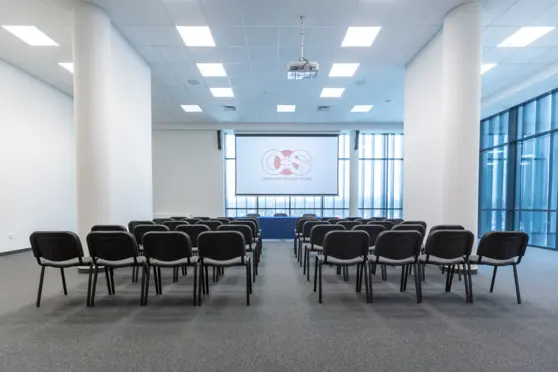 Sala konferencyjna A w hali COS Torwar
