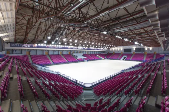 Płyta główna hali COS Torwar