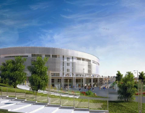 Hala Sportowo-Widowiskowa Ergo Arena Gdańsk obiekty szkoleniowe