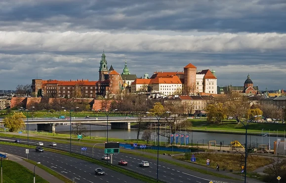 Hilton Garden Inn Kraków-widok z okna