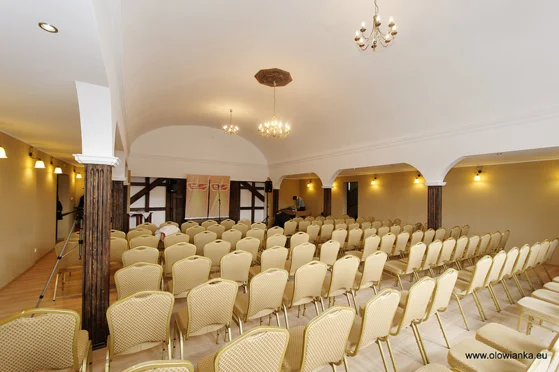 Duża sala konferencyjna - ustawienie teatralne