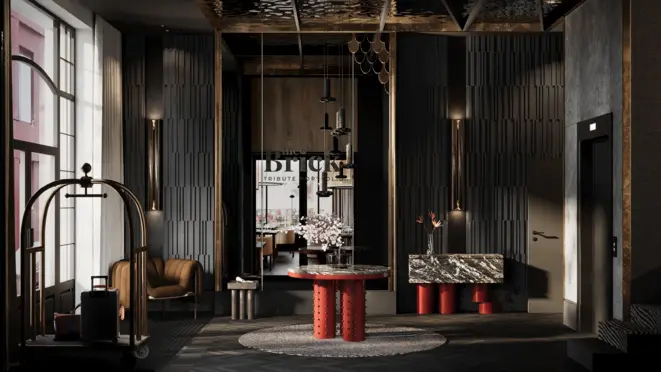 Hotel The Brick, a Tribute Portfolio Gdańsk lobby