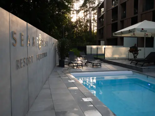 Sea & Forest Resort Międzyzdroje basen zewnętrzny