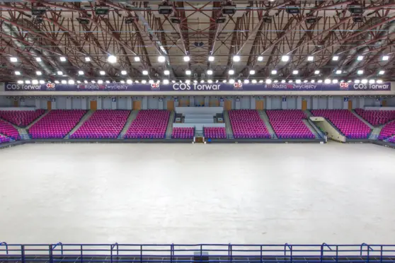 Płyta główna hali COS Torwar