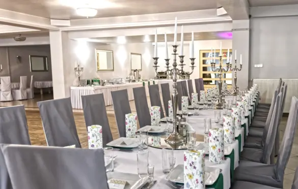 Zajazd Kwadrat Dąbrowa Górnicza sala bankietowa