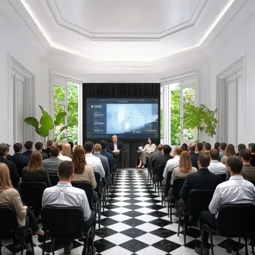 kameralna przestrzeń z wyjściem na taras z piękny ogrodem. Idealna do spotkań, konferencji i wielu innych wydarzeń