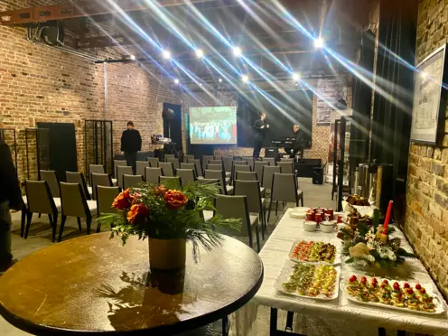 Salka wykładowa - aranżacja