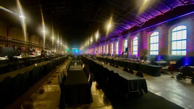 Cynkownia - aranżacja bankietowa