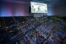 Makieta Przedwojennej warszawy 1939