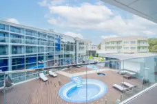 Taras zewnętrzny Hotel Senator