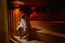 Pałac Poledno Bukowiec sauna sucha i sauna parowa