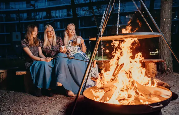 Linea Mare Pobierowo - organizacja ogniska