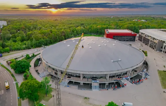 Atlas Arena z góry