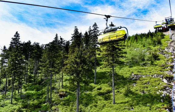 6-osobowa kolej linowa Luxtorpeda