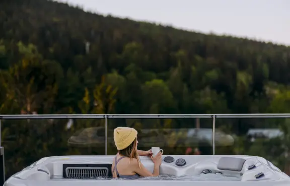 Jacuzzi na zewnątrz