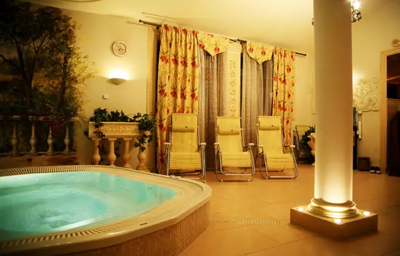 Jacuzzi oraz sauna