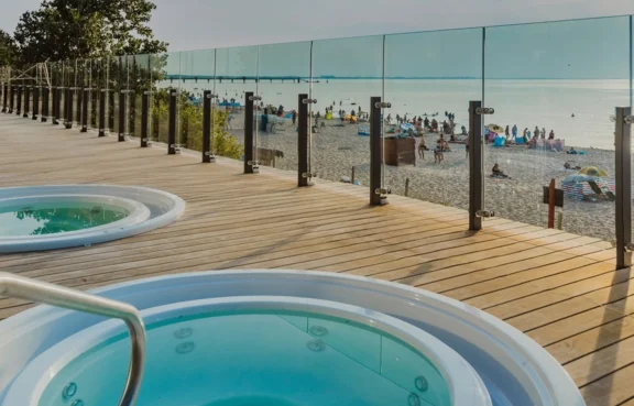 The Sea Wellness Resort jacuzzi