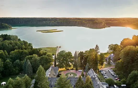 Teren wokół Ośrodka